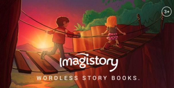 Screenshot of Imagistory app.