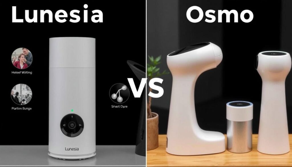 Image of Lunesia and Osmo products side by side