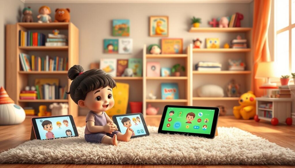 Lunesia vs Daniel Tiger app