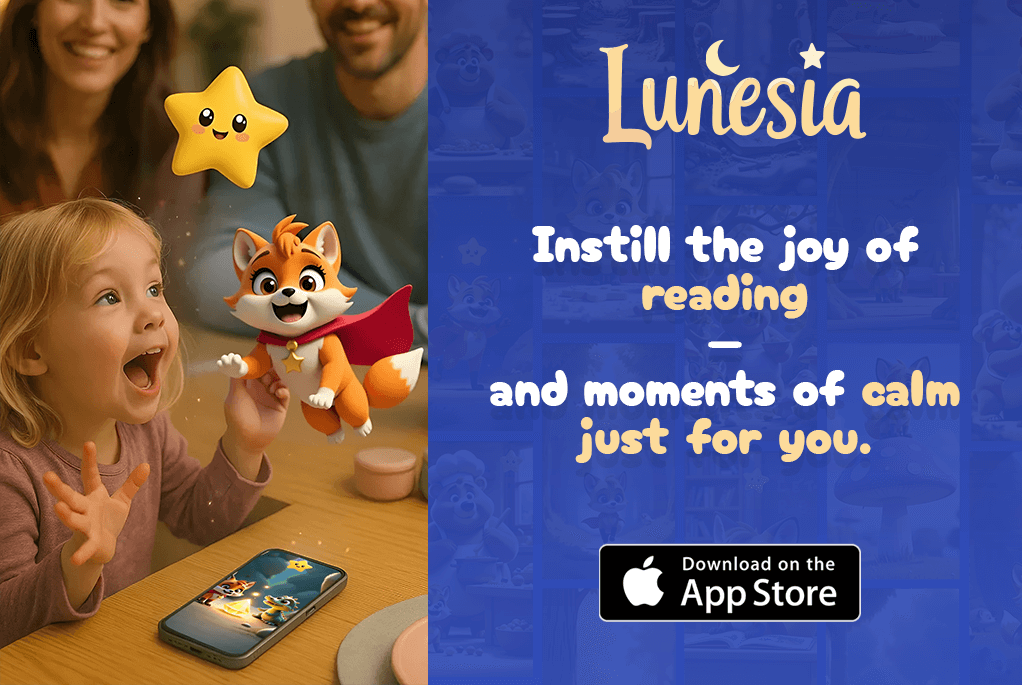 Install Lunesia - Kids Bedtime App