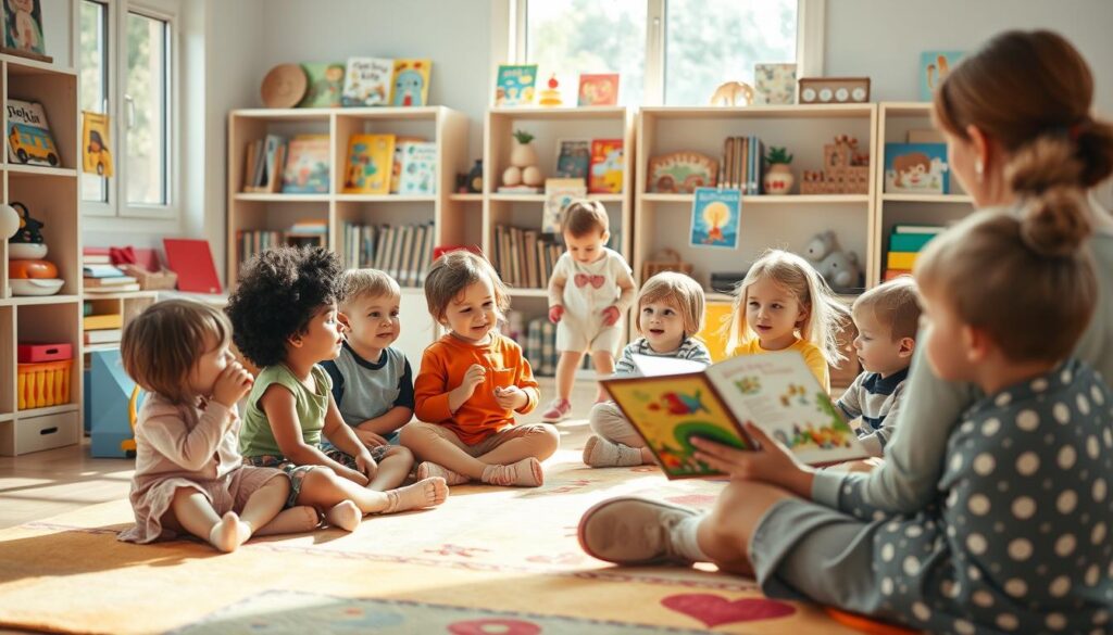 benefits interactive storytelling preschoolers