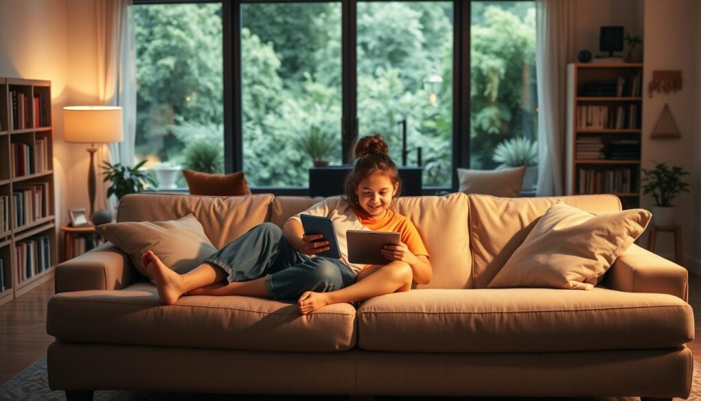 guilt-free screen time Lunesia