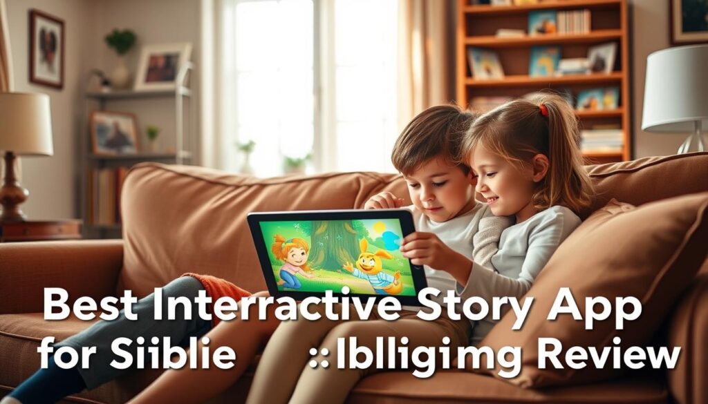 interactive story app siblings