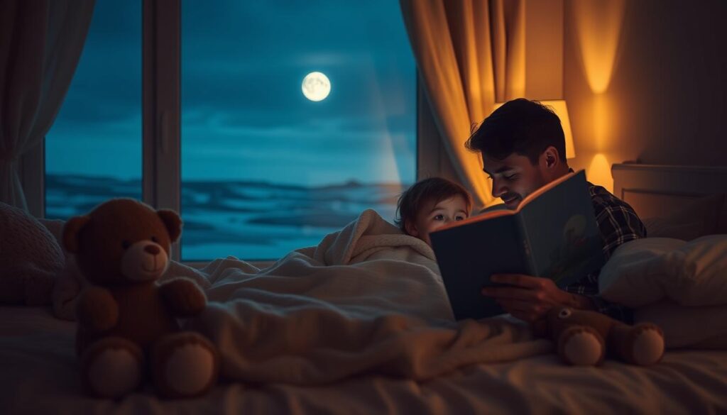 bedtime stories better sleep quality