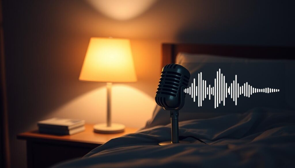peaceful bedtime atmosphere sound story