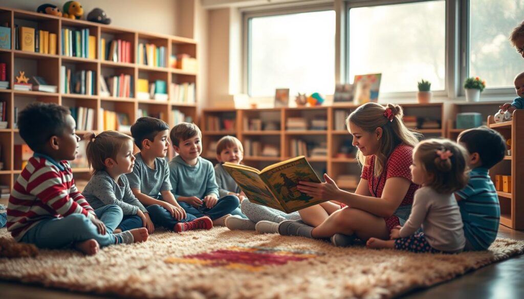teaching sharing cooperation storytelling